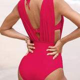 Karina | Fato de Banho Modelador em V com Efeito Redutor de Barriga