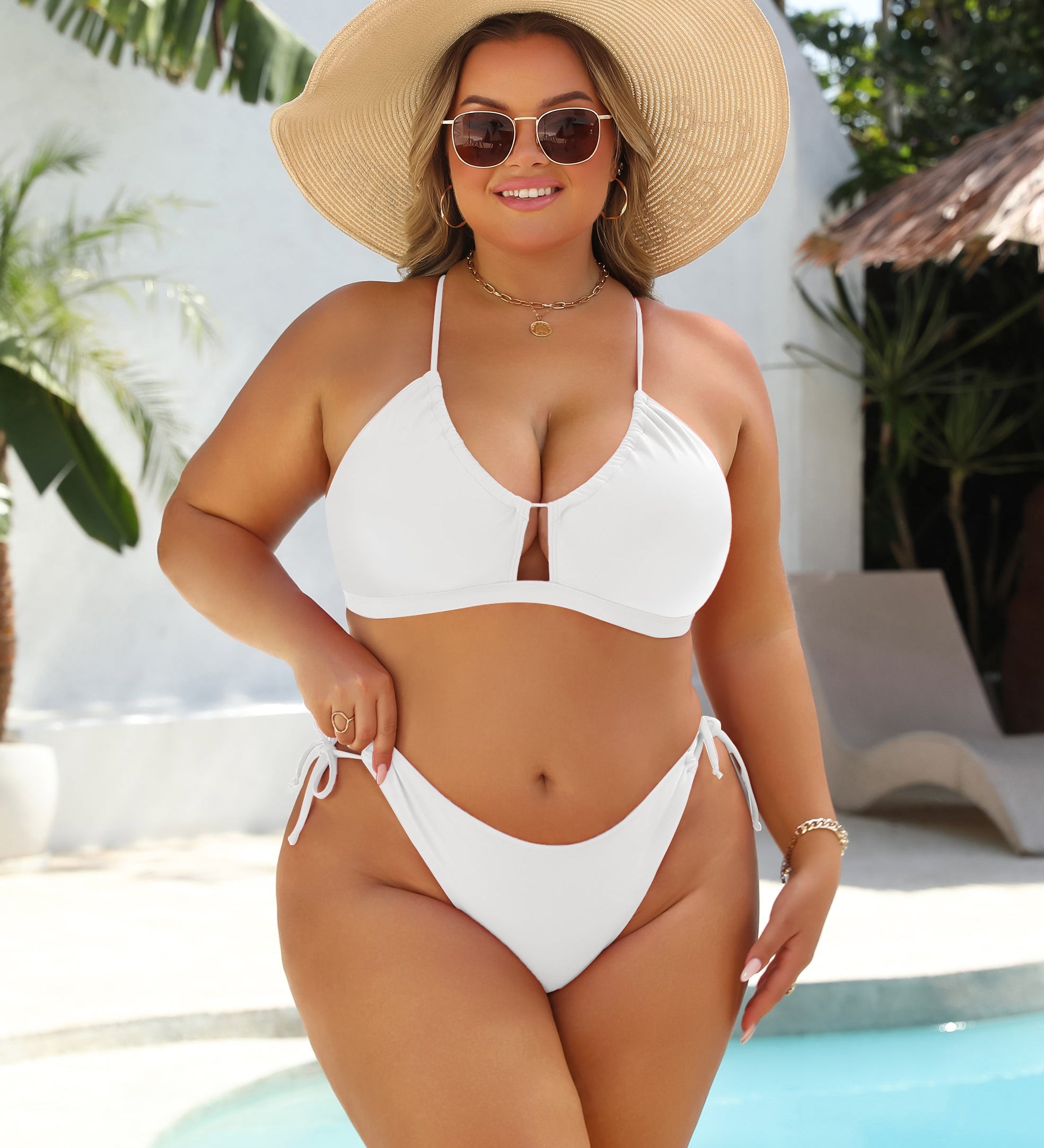 Christina | Conjunto de Bikini Ajustável com Corte Favorecedor