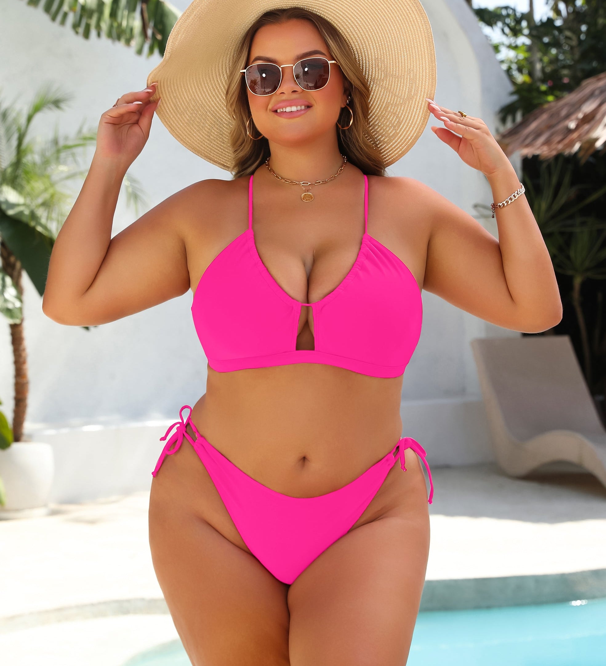 Christina | Conjunto de Bikini Ajustável com Corte Favorecedor
