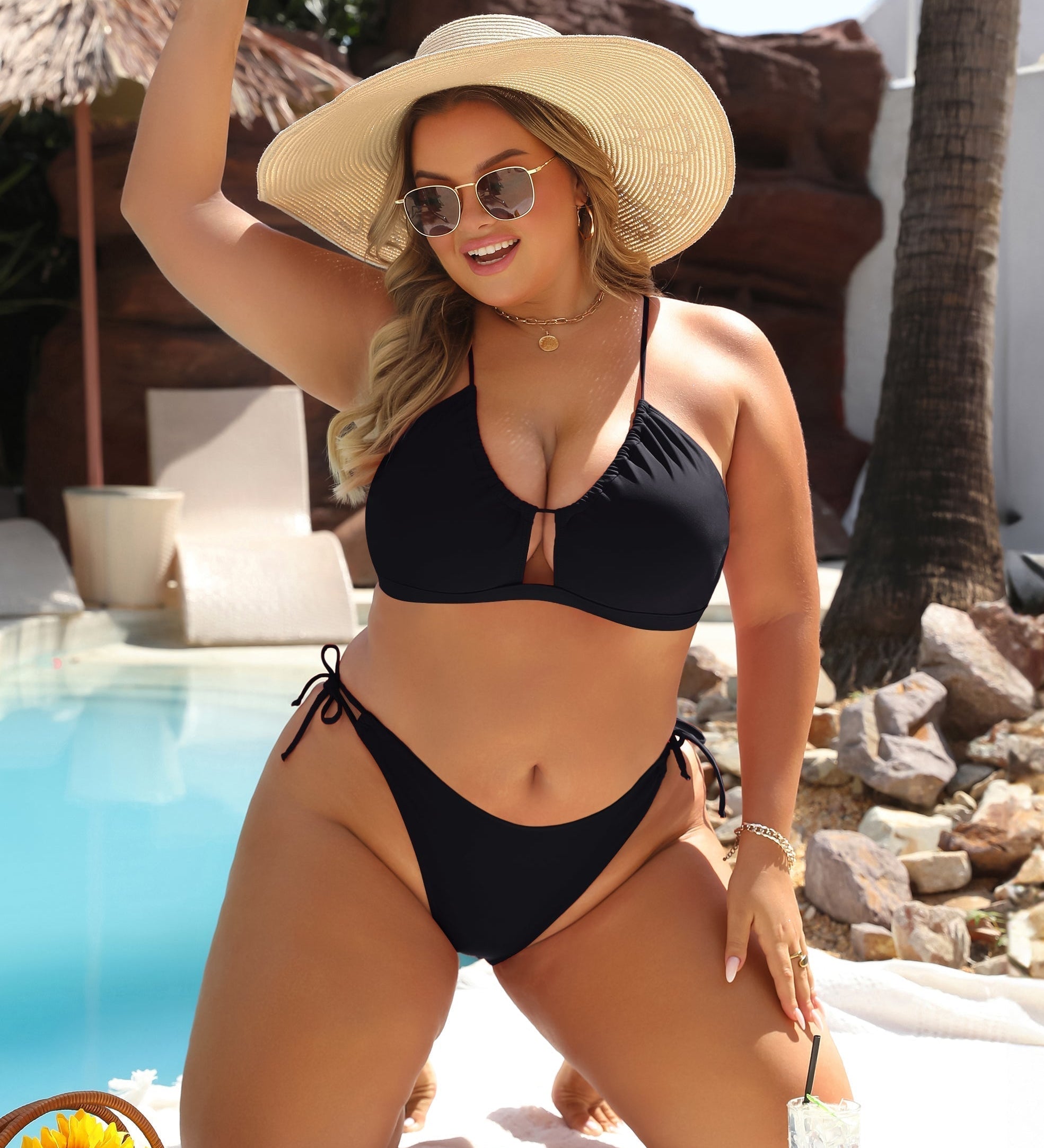 Christina | Conjunto de Bikini Ajustável com Corte Favorecedor