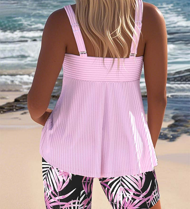 Laluna® | Conjunto Tankini Colorido