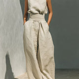 Flor - Conjunto Minimalista sem Mangas