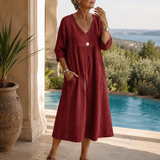 Vestido de Praia Boho Chic