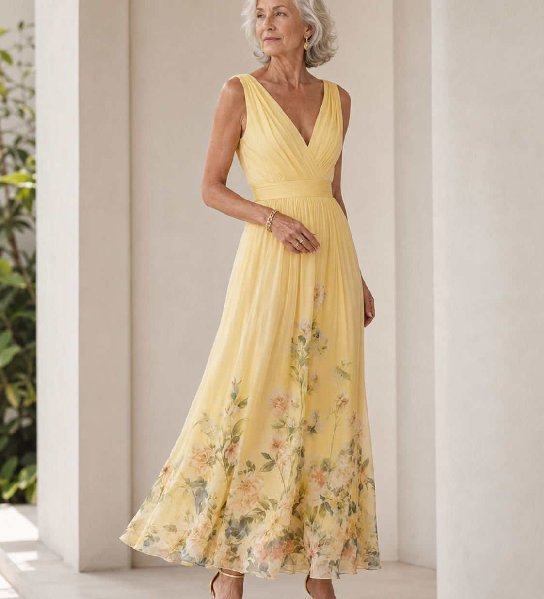 Mariana Vestido Floral Verão
