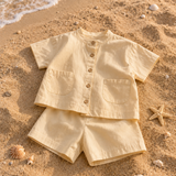 "Oliver" Linen Two-Piece Set