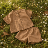 "Oliver" Linen Two-Piece Set