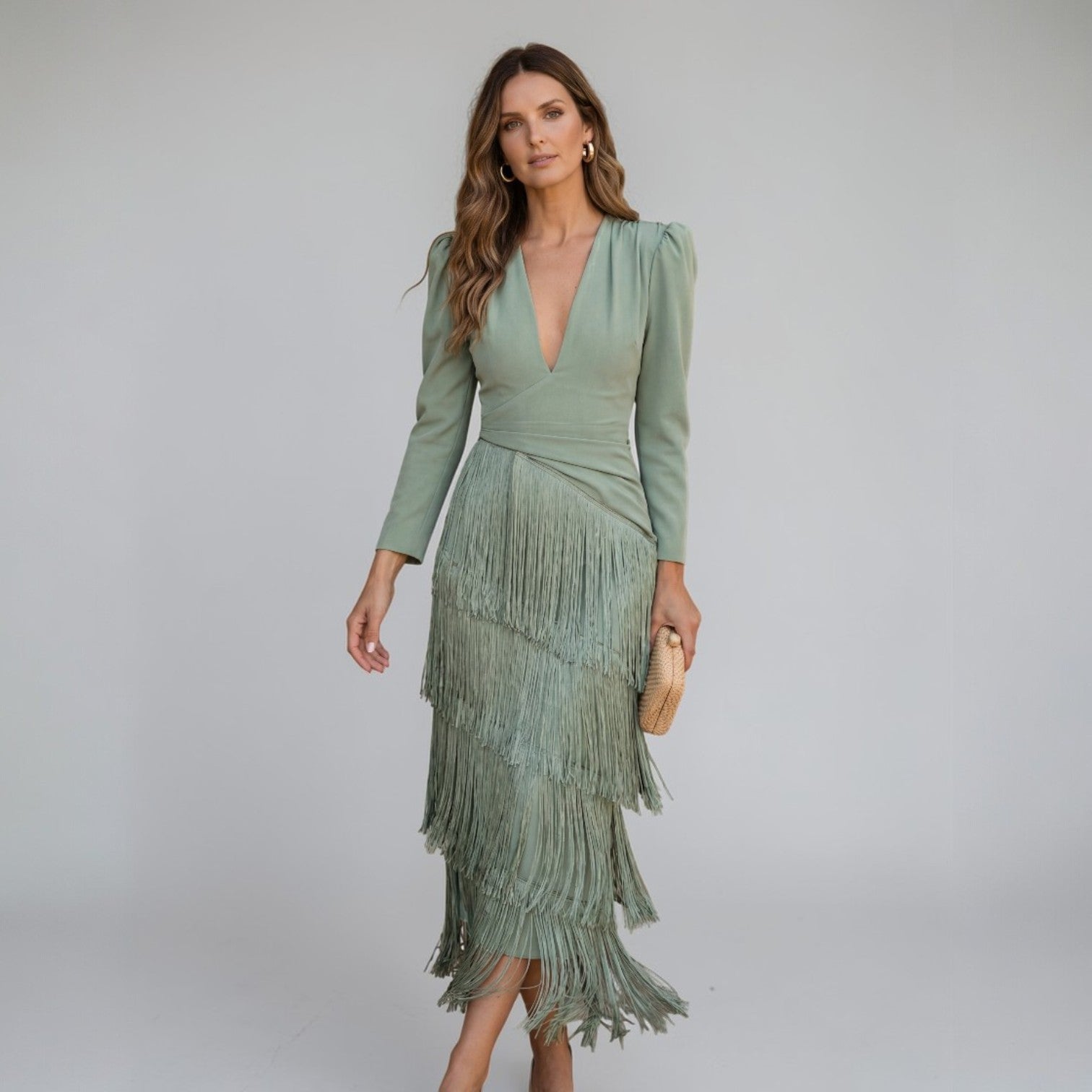 Sofia - Vestido com Franjas