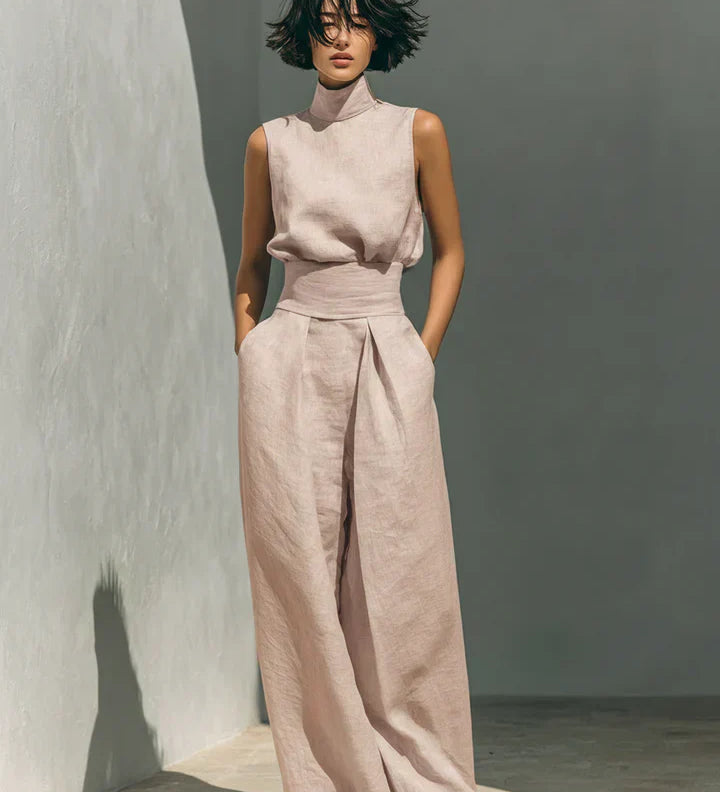 Flor - Conjunto Minimalista sem Mangas