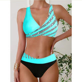 Zoë - Fato de Banho Halter Estampado
