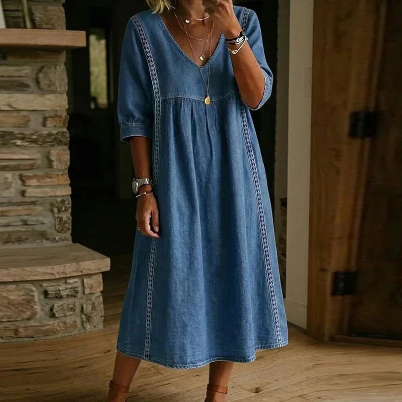 Vestido de Praia Boho Chic