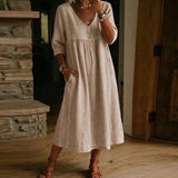 Vestido de Praia Boho Chic