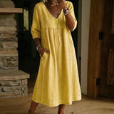 Vestido de Praia Boho Chic