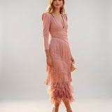 Sofia - Vestido com Franjas