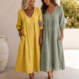 Vestido de Praia Boho Chic