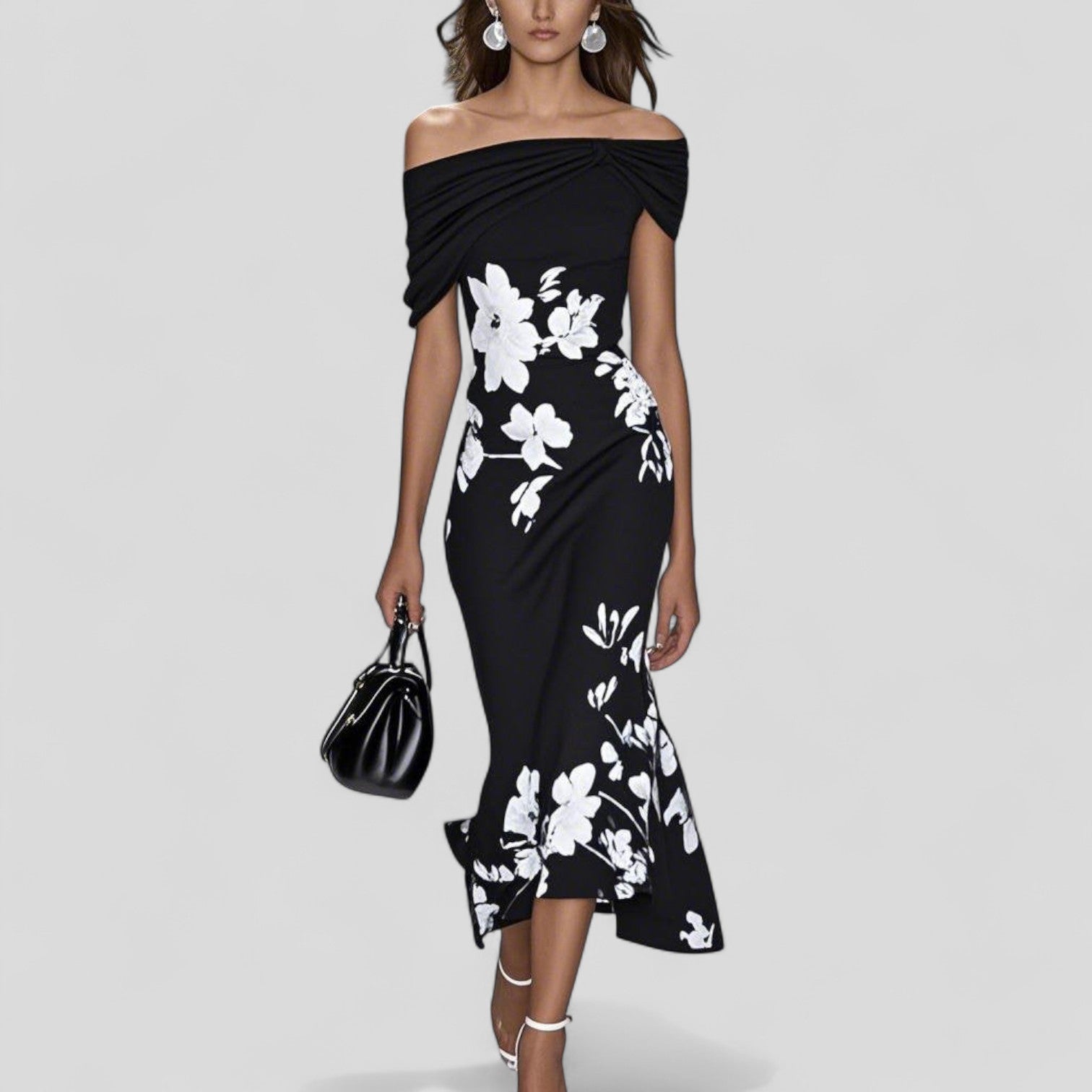 Isabel - Elegant Midi Dress