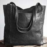Leonor - Bolsa de ombro clássica em pele