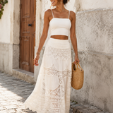 Saia Maxi "Boho Crochet"
