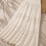 Saia Maxi "Boho Crochet"